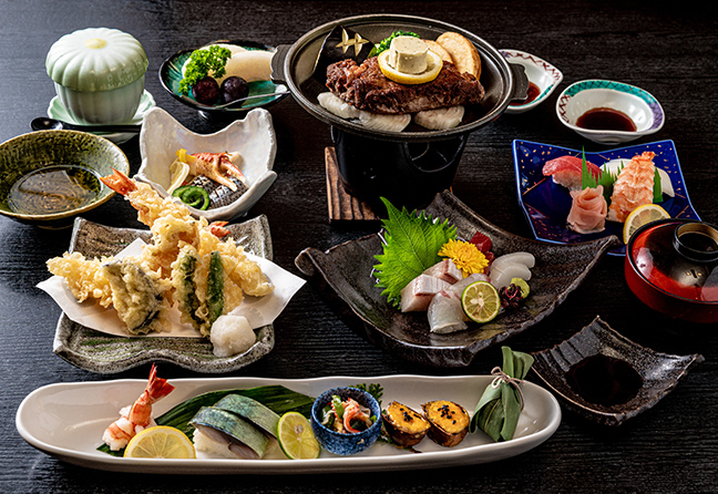 和牛の旨みを味わう会席コースイメージ