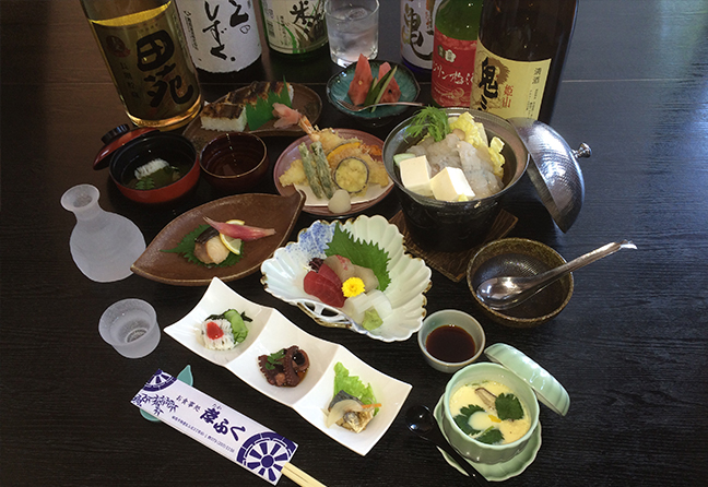 手頃な価格で愉しめる会席コースイメージ